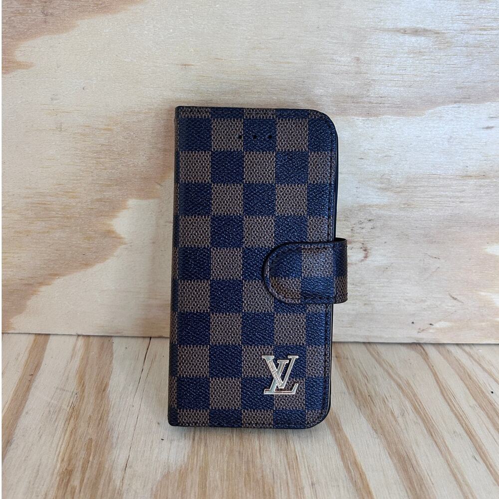 Louis Vuitton - Case For Iphone 14 Pro Wallet - Brown/Black
